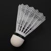 12Pcs White Badminton Plastic Shuttlecocks Indoor Outdoor Gym Sports Accessories badmington shirt multicolor badminton - Image 3
