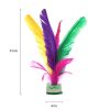 2pcs China kick shuttlecock Fitness Entertainment Footbal Foot Kick Fancy Goose Feather Shuttlecock For Physical Exercise - Image 4