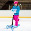 Kick Scooter For Kids Toddler Scooter With Tilt Steering Mechanism Scooters For Kids With Adjustable Height Lean To Steer - Image 5