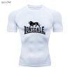 Tops T-Shirts Men's Compression Cycling Fitness Men Jogging Tees Bodybuilding Track T shirts Rashgard Male Running Sports Shirts - Image 4